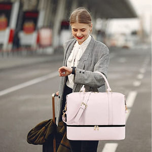 NEW! Women's Larof Luxury Weekender Travel Tote